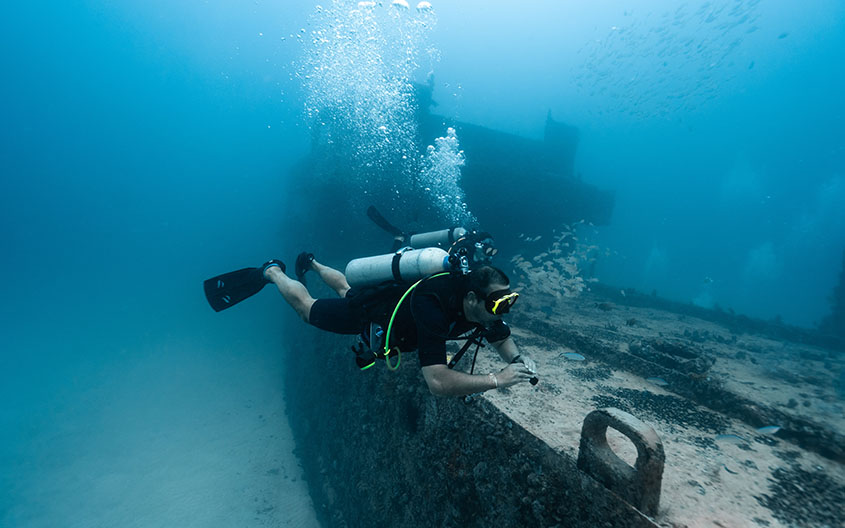 BSAC Special Wreck dive cours2