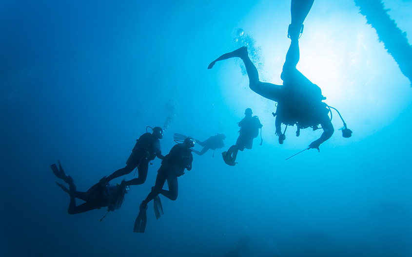 BSAC course Dive leader2