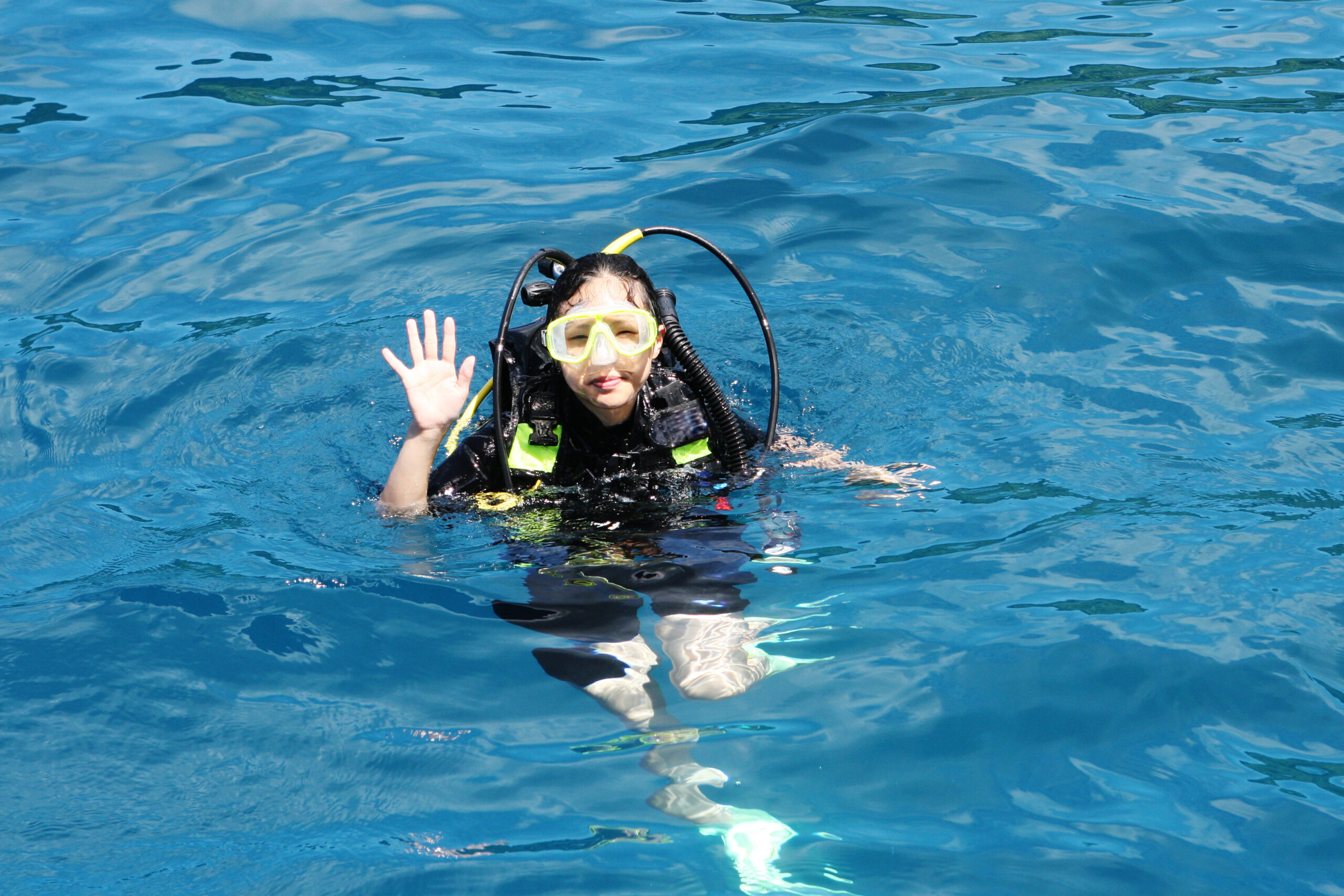 PADI Junior Open Water course