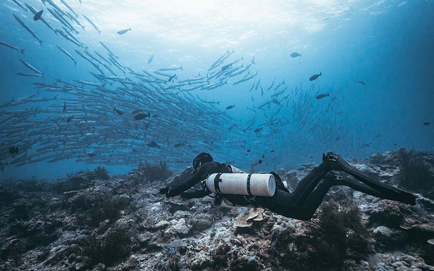 PADI Sidemount Diver Course2