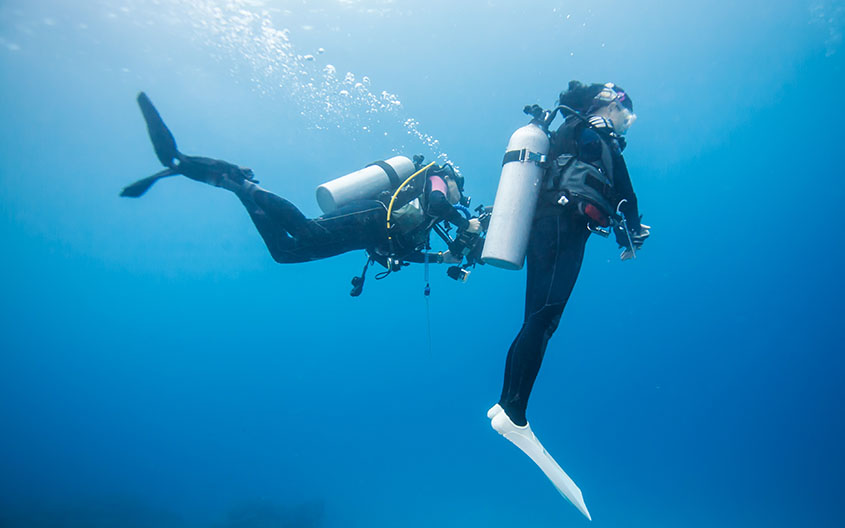 PADI Special Deep course2