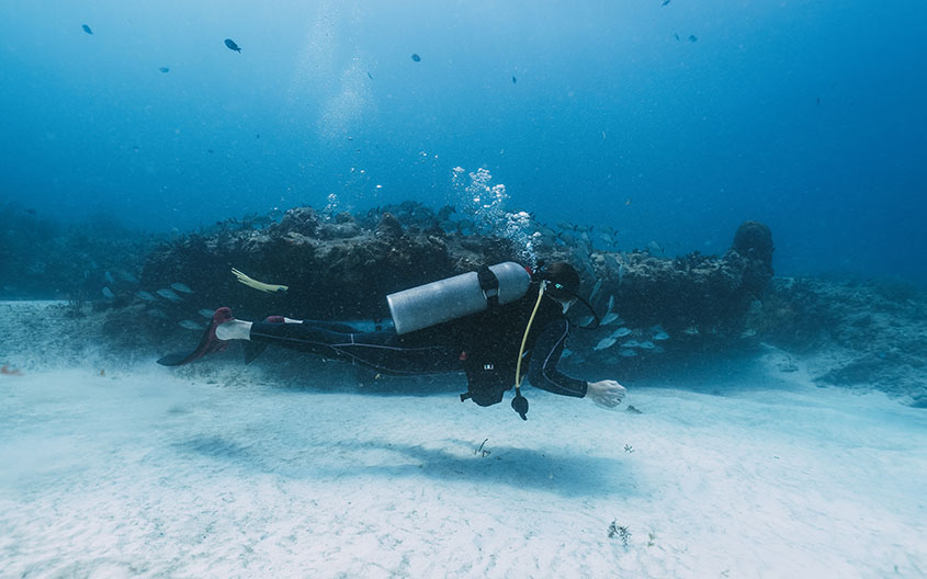 PADI Special Wreck course2